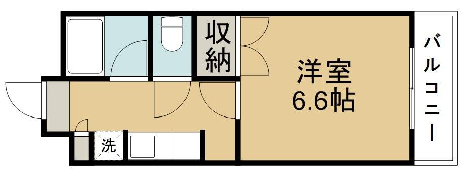 ＴＳ五輪ビル 705号室 間取り
