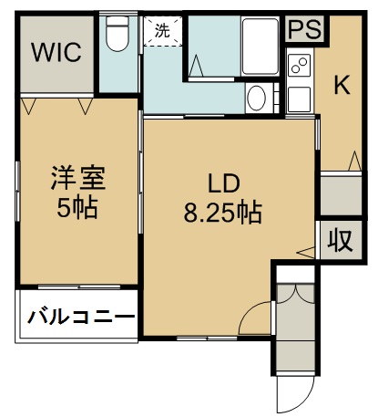 クオーレ木ノ下 間取り図