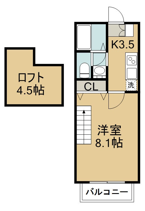 ＴｏｒｉｎｏⅡ 間取り図