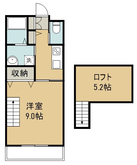 ブランニューⅠ番館 101号室 間取り
