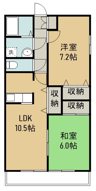 プレールⅡ 間取り図