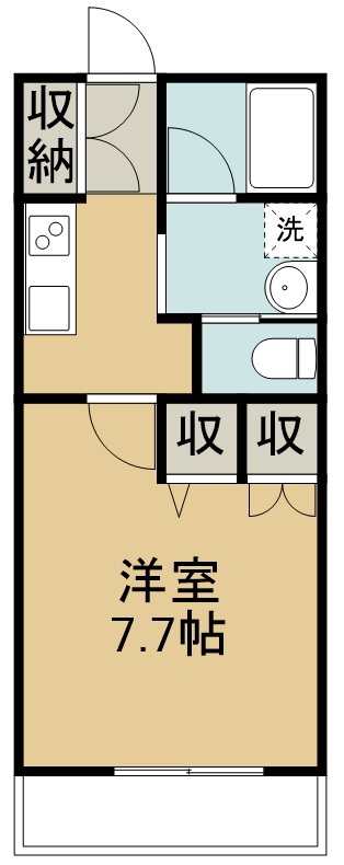 ロンサール志波 間取り図