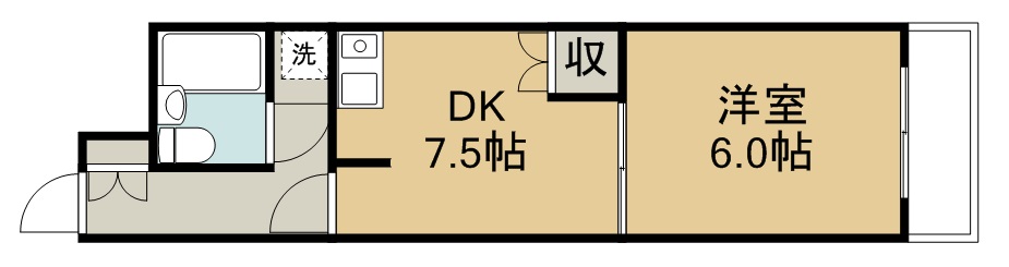 ニューシャトル仙台 間取り図