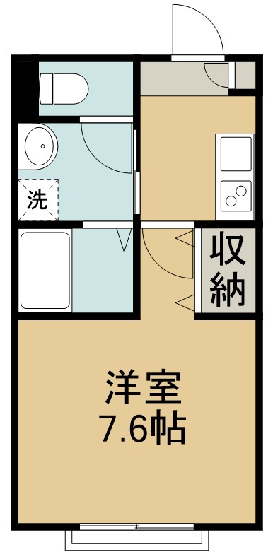 プリマフルール大和町 間取り図
