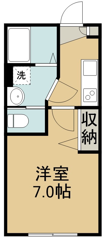 グロウランスｂｌａｎｃ 間取り図