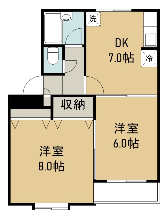 メゾンパーク 間取り図