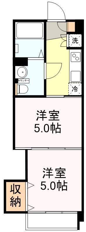 ヴィラマール新寺 308号室 間取り
