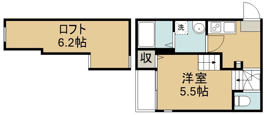 Ｌｏｎｇ　Ａｎ　Ｓｋｙ 間取り図