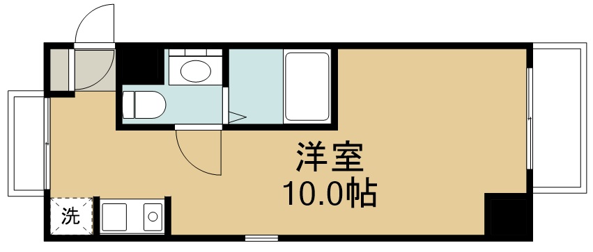 パレスＲＸ大和町 間取り図