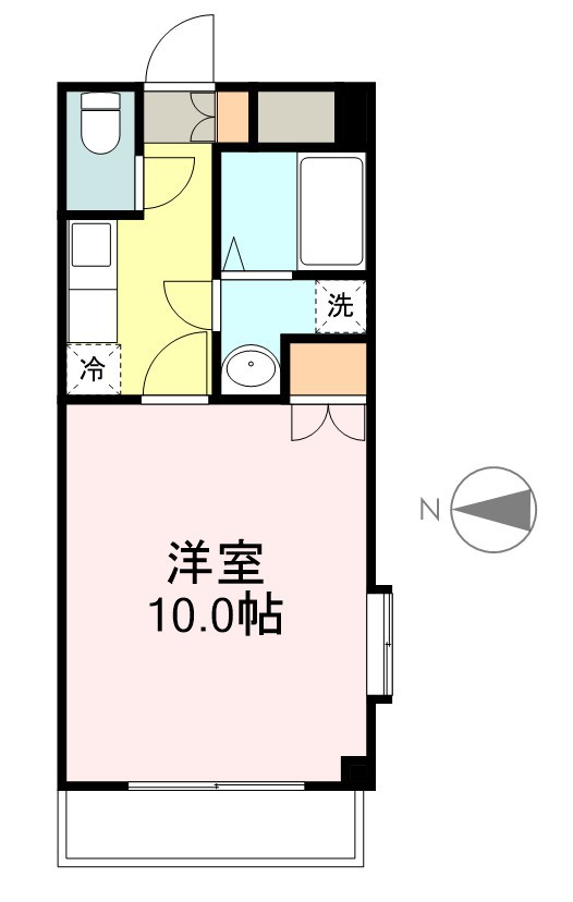 メゾンドゥレナーク 間取り図