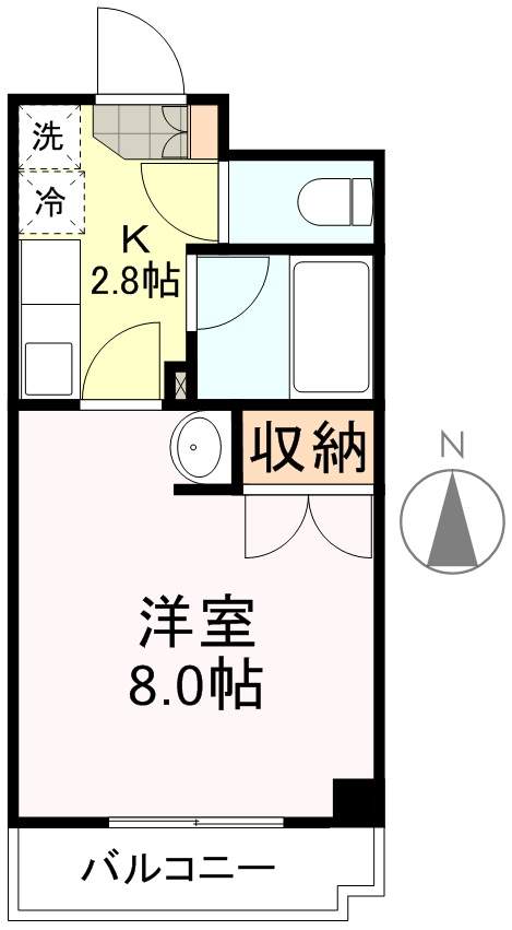 グランソール東照宮 間取り図