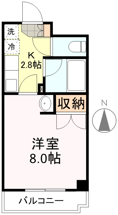グランソール東照宮 間取り図
