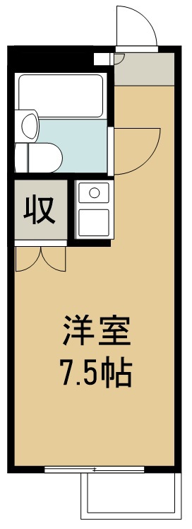 ピースフル宮城野 間取り図