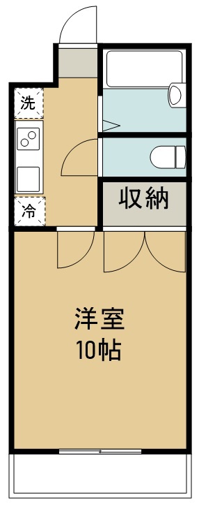 第二サンコーハイツ 間取り図