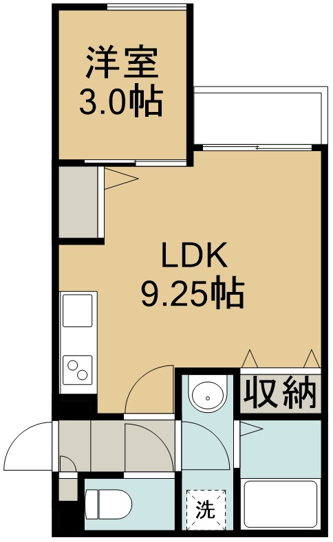 ＲＥＧＡＬＥＳＴスカイヒル銀杏町 102号室 間取り