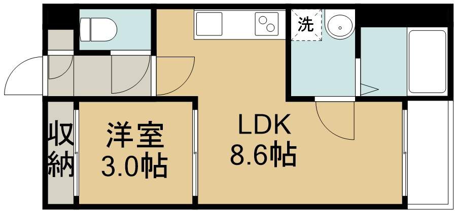 ＲＥＧＡＬＥＳＴ東仙台 間取り図
