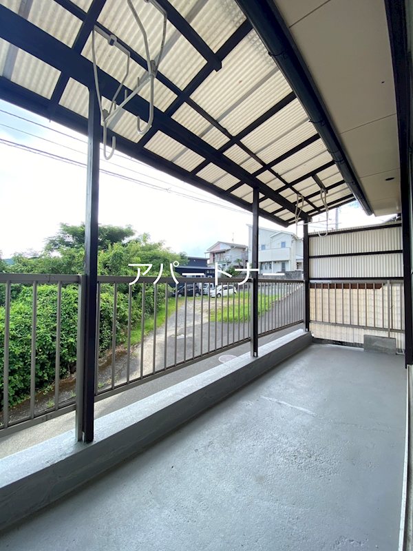 広木２丁目アパート ベランダ