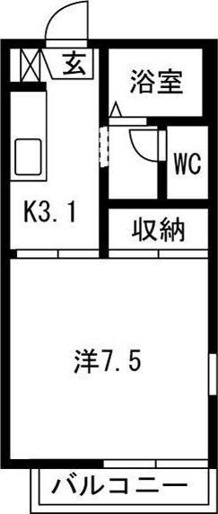 阿部コテージ 間取り