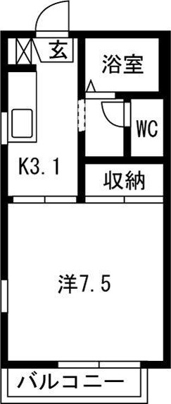 阿部コテージ 間取り