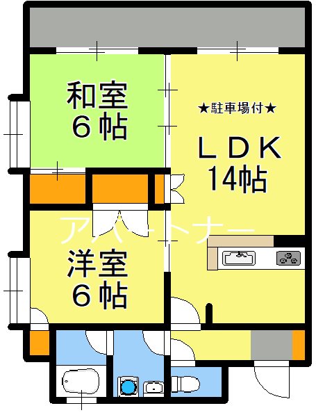 ルミエールハイツ南栄 間取り