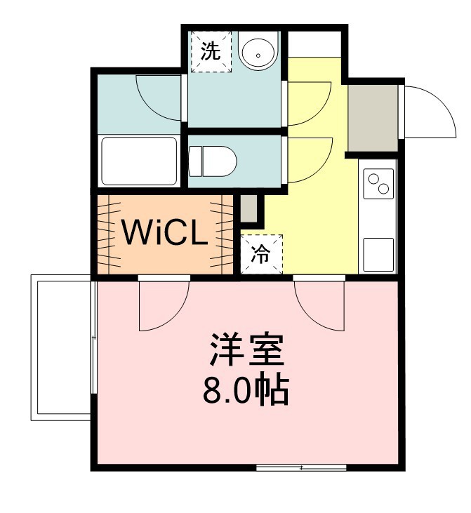 リバブルハイツⅢ 205号室 間取り