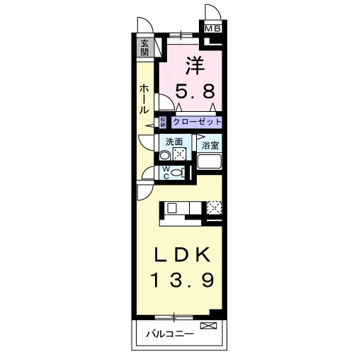 プリムローズ 間取り図