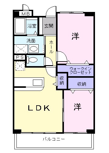 ル・ボヌール 間取り図
