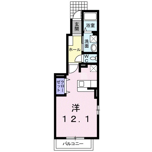 シャンドフルール関　Ⅱ 間取り図