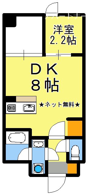 シエロ・アスールⅠ 間取り