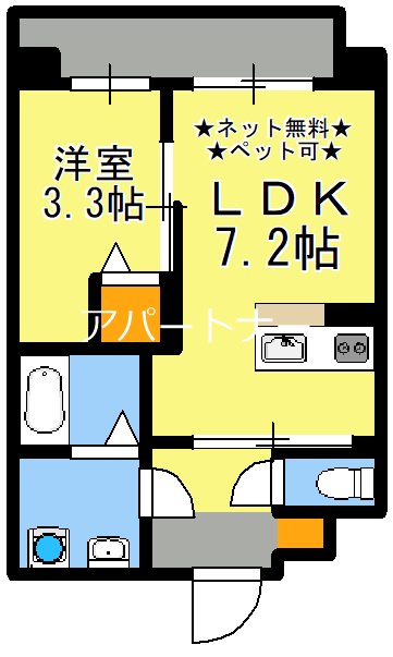 ピネータ天保山 間取り