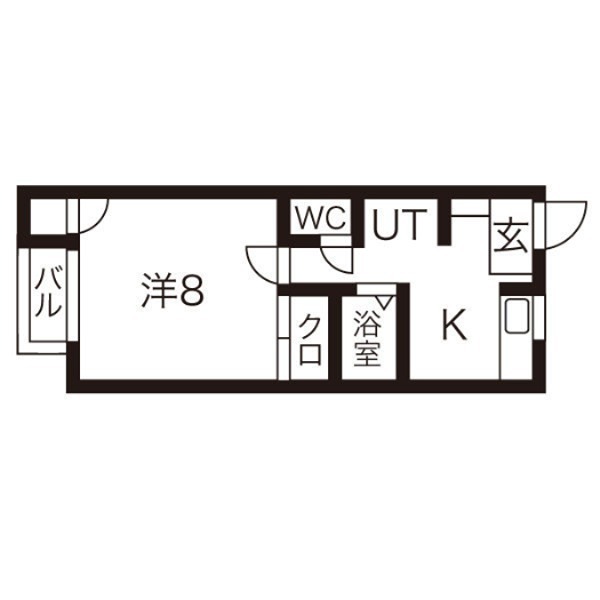 ネオ・メープル高松  間取り