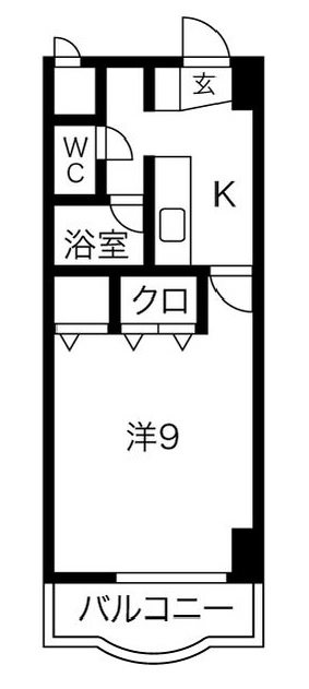 舘坂マンション 間取り