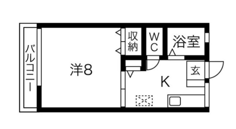 ヌーベル高松Ⅰ 間取り