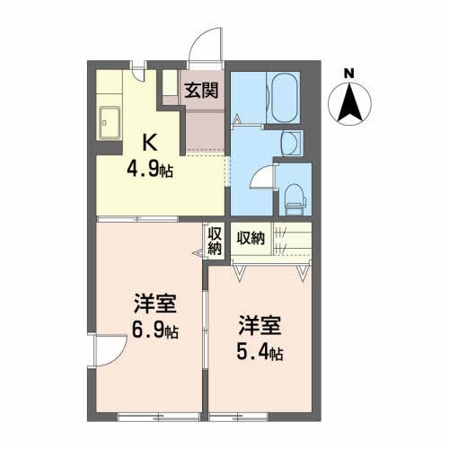 サン・カシオペア Ｂ 間取り