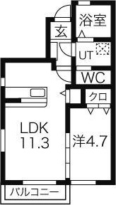 アドラシオンⅢ 間取り