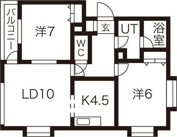コルティール3番館 間取り