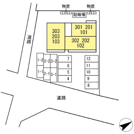 トリシア大慈寺町　A 地図（共通）