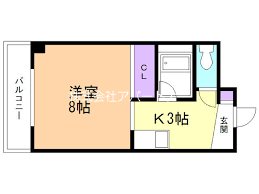 KANNO高松マンション 間取り