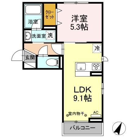 ラ・ルーチェ上田レジデンス 間取り