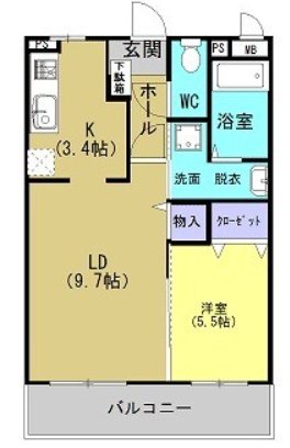 アイランド神水Ⅱ 間取り