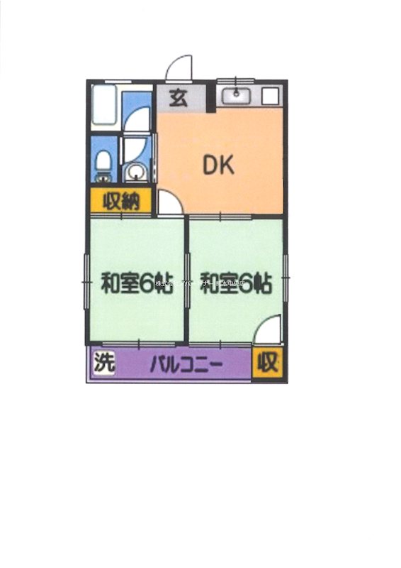 コーポ松葉 間取り