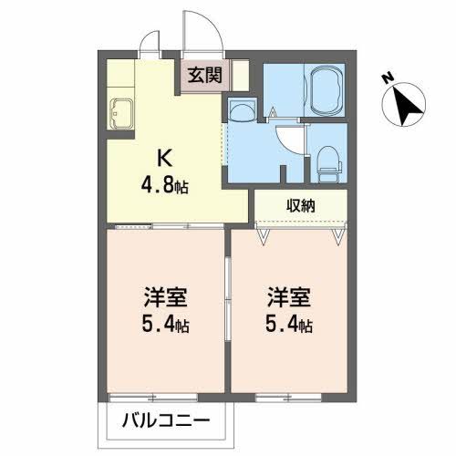 カオリーモ青山 Ｃ 間取り