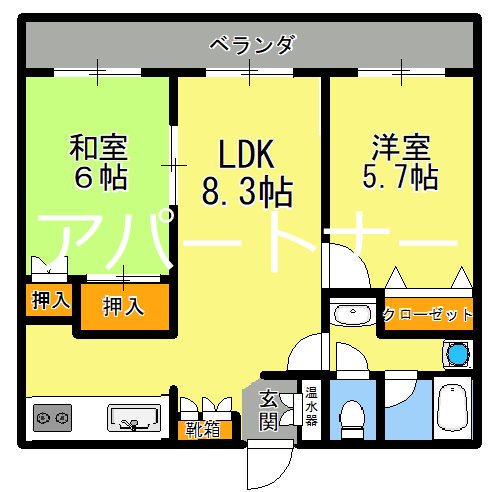 ストークマンション　鹿児島 間取り