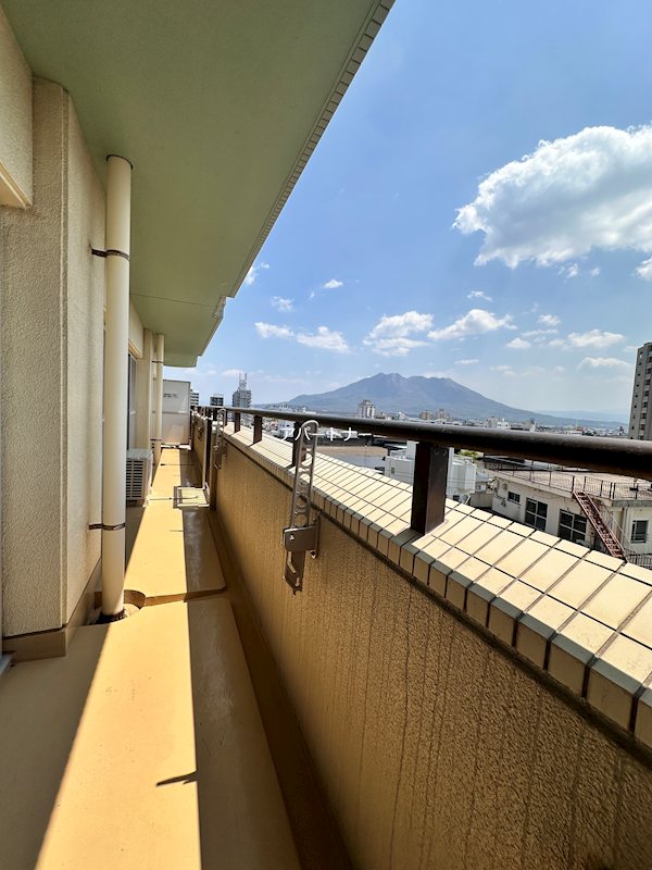ストークマンション　鹿児島 ベランダ