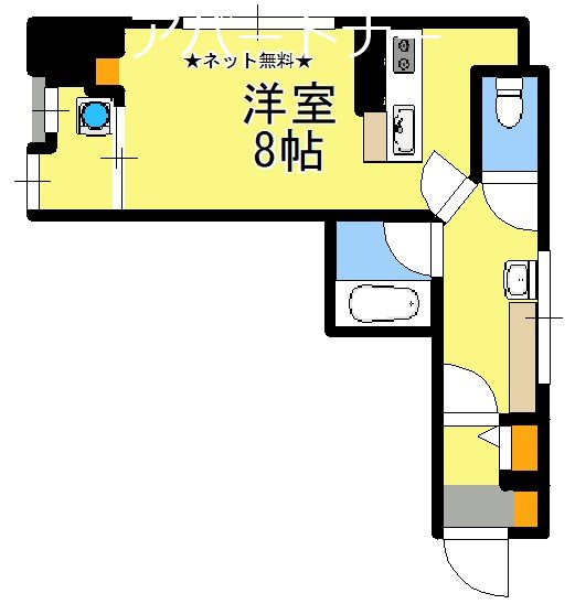 ポートピアHAKU 間取り