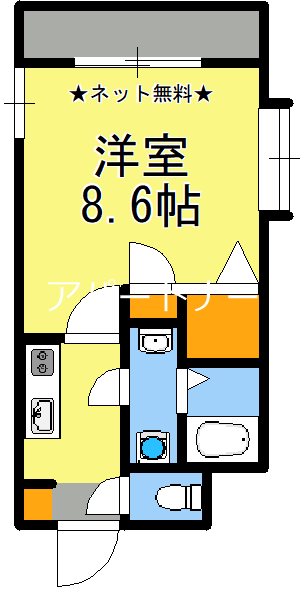 れいめい下荒田 間取り