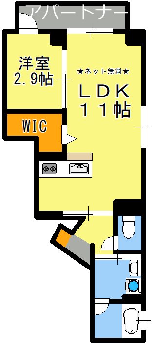 グランパルク橘館 間取り