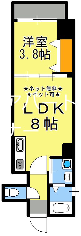 さくらヒルズ大黒町 間取り