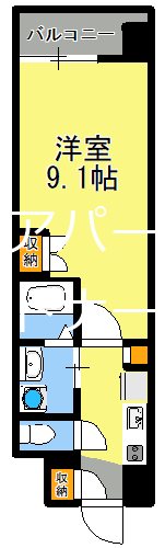 Uni Twintower Eternity 間取り