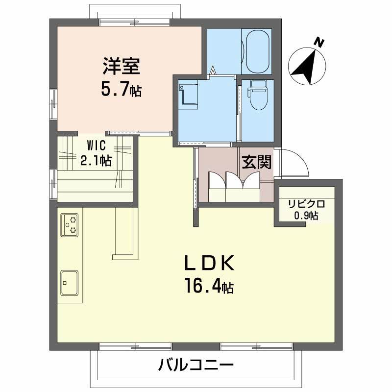 アメニティタウンＥ 間取り